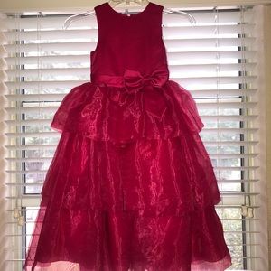 Beautiful fuchsia pink dress by Winnie Couture